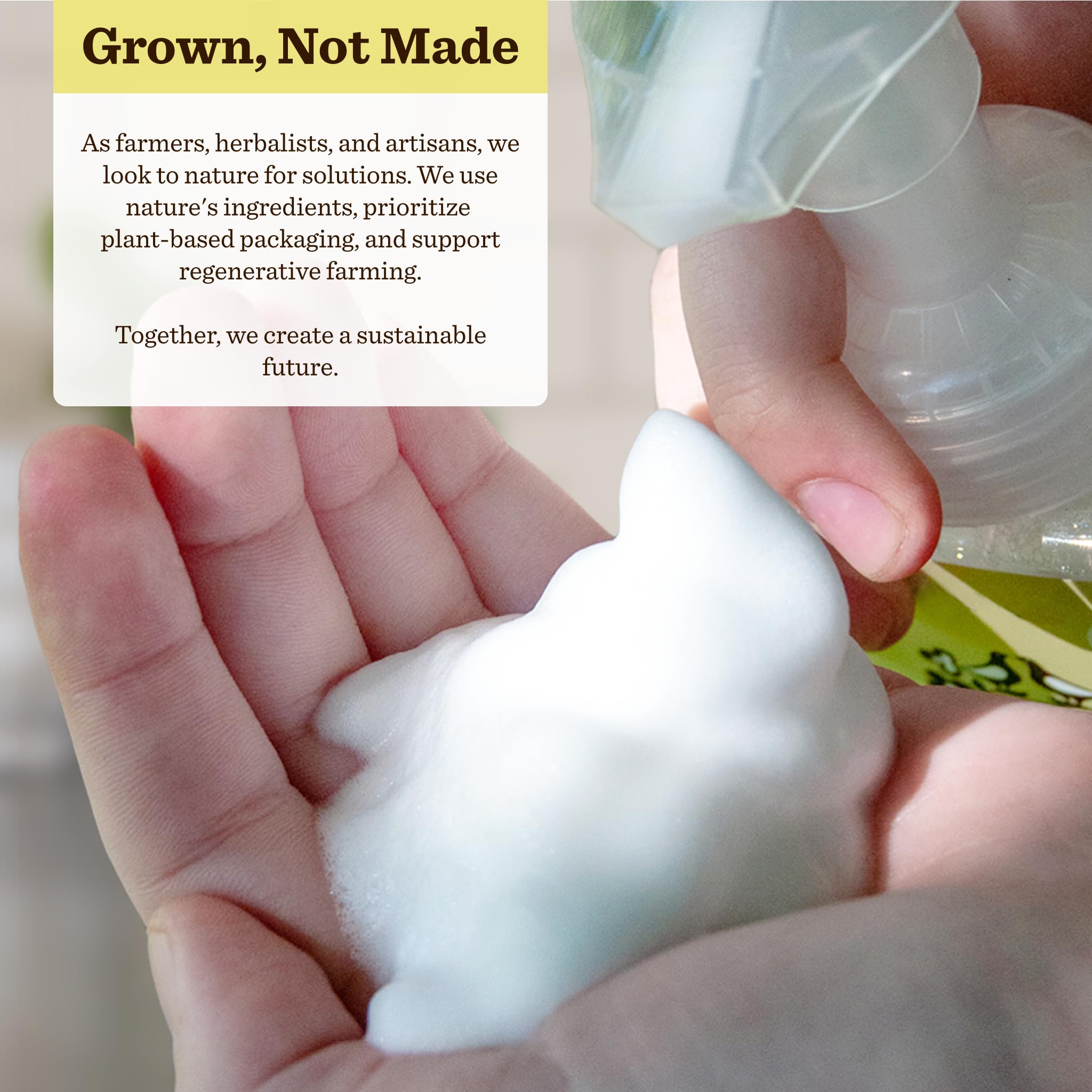 Moon Valley Organics Lemon Rosemary Foaming Hand Soap Refill Pouch – Two-Pack (Vegan, Non-GMO)