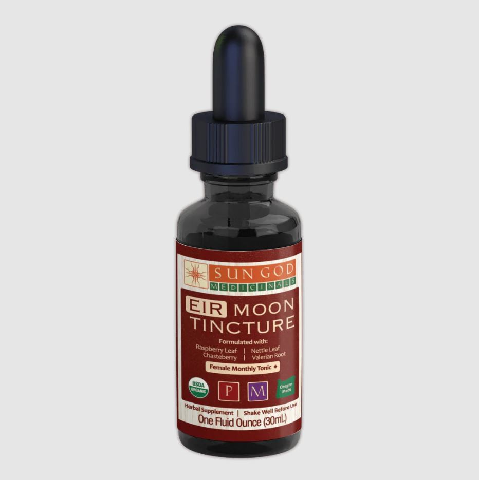 MOONTIME - Organic Herbal Support for MENSTRUAL CRAMPS and REPRODUCTIVE SUPPORT