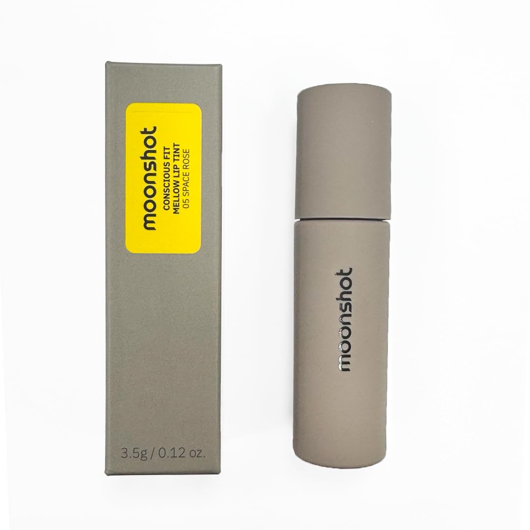 Moonshot KOREA Conscious Fit Mellow Lip Stain Space Rose 05 – Longwear, Vegan, Cruelty-Free Lip Color