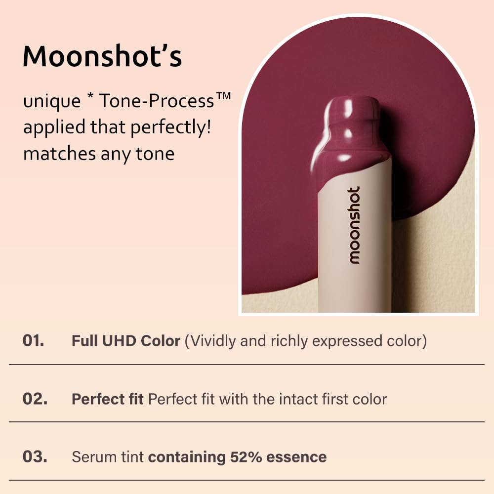 Moonshot Korea Conscious Fit Mellow Lip Stain — Longwear, Weightless, Cruelty-Free Lip Color