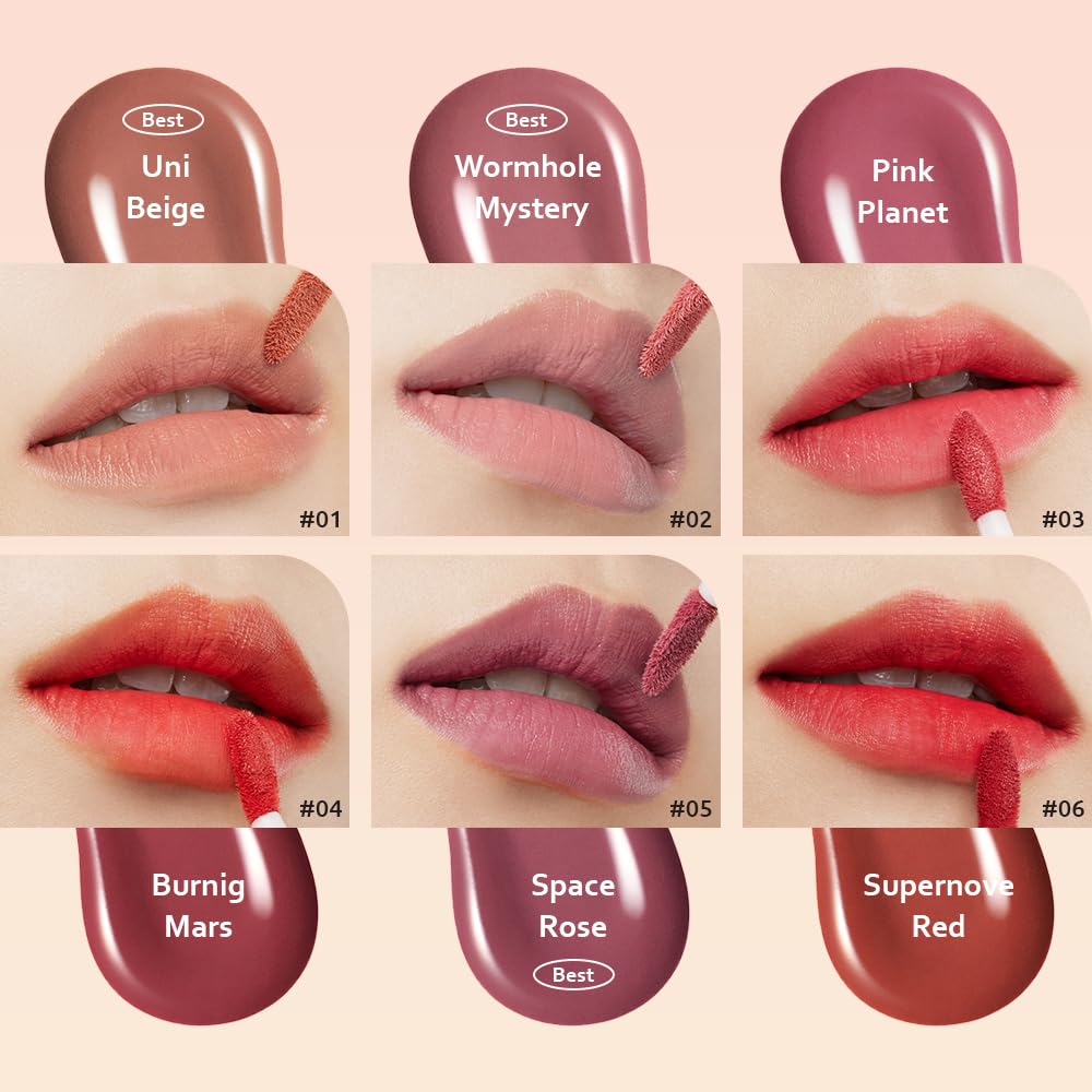 Moonshot Korea Conscious Fit Mellow Lip Stain — Longwear, Weightless, Cruelty-Free Lip Color