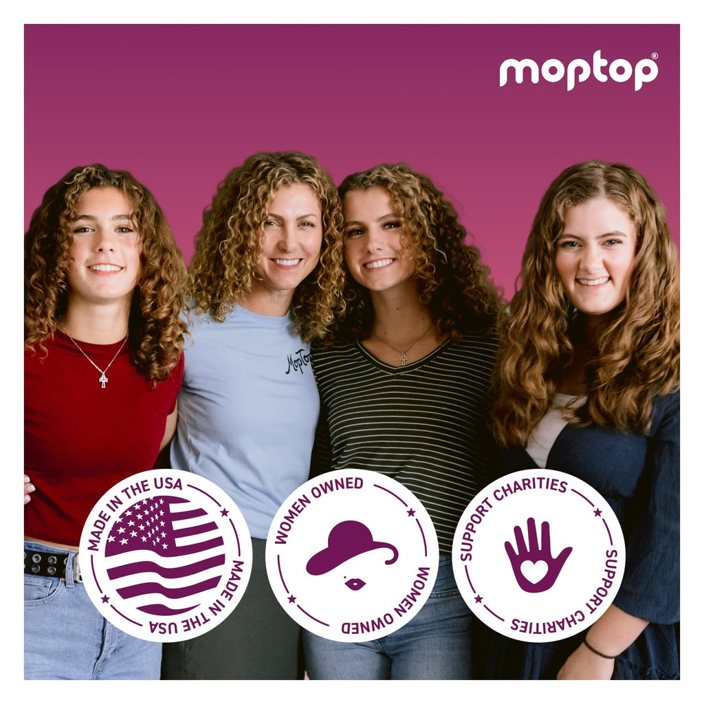 MopTop Curl Enhancer Gel – Lightweight Curl Definer with Aloe & Honey