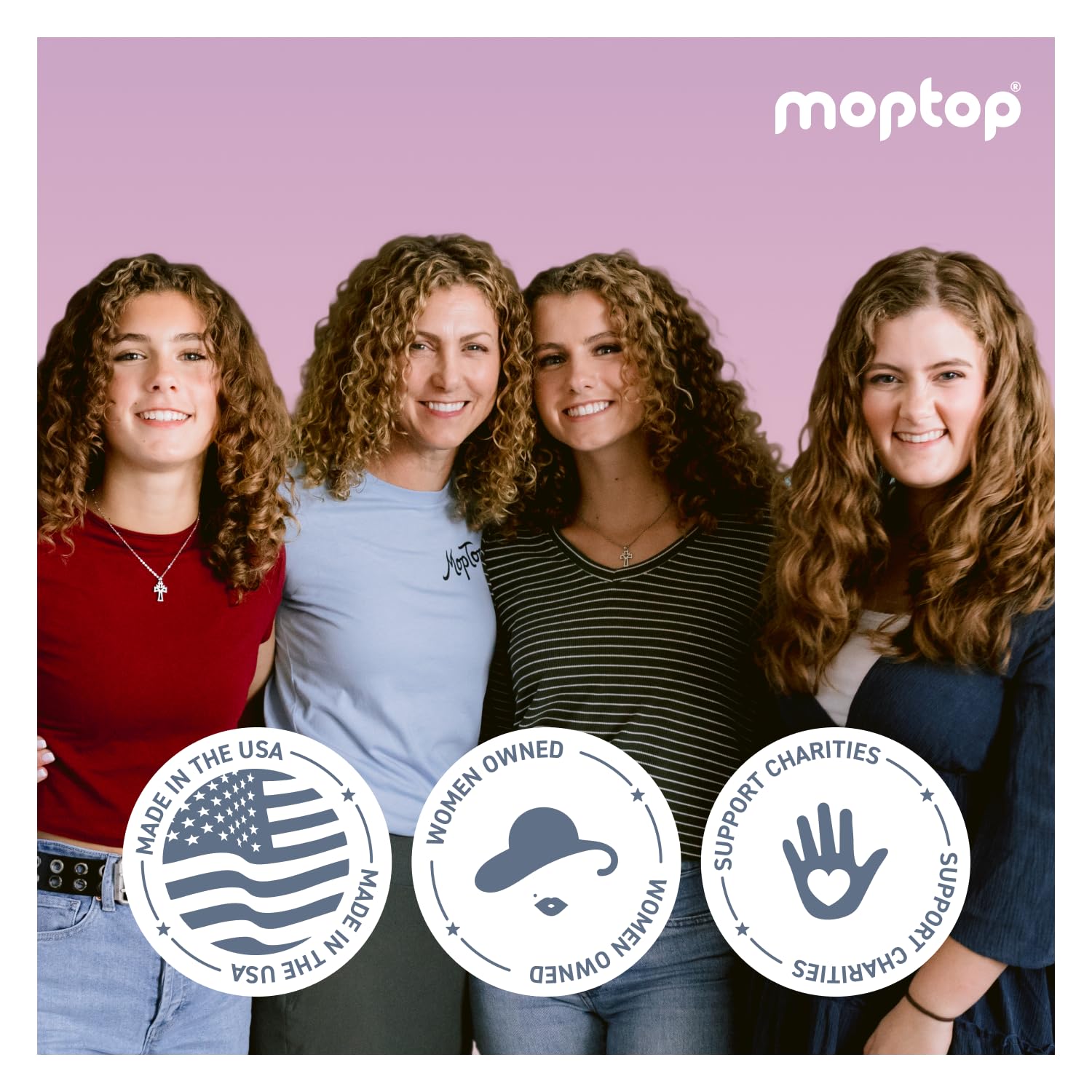 MopTop Curly Hair Gel Custard – Lightweight Moisturizing Curl Definer (Citrus Kumquat, 16oz)