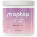 MopTop Curly Hair Gel Custard – Lightweight Moisturizing Curl Definer (Citrus Kumquat, 16oz)
