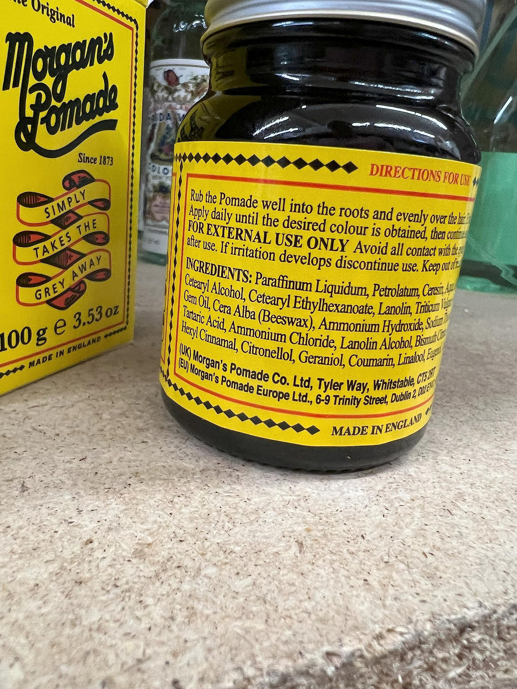 Morgans Pomade Original 2-Pack – The Original Pomade, Since 1873 | 3.53 oz Each