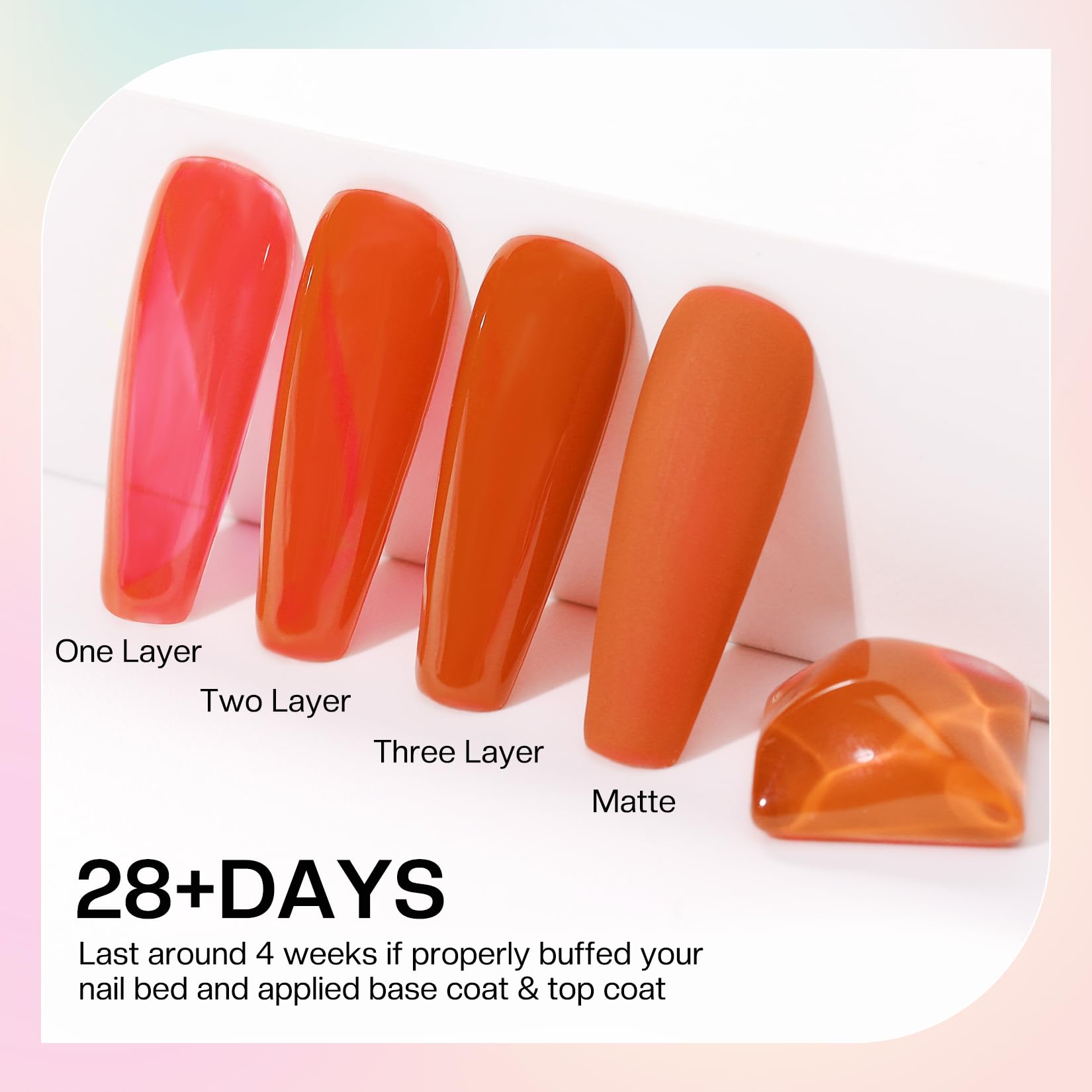 Morovan Gel Nail Polish Kit: 28 Colors, UV/LED Lamp, Base & Top Coat, DIY Manicure Set