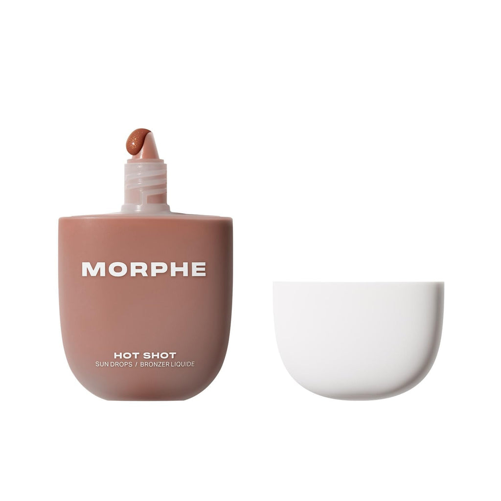 MORPHE Hot Shot Sun Drops - Waterweight Bronzing Drops with Niacinamide (1 oz)