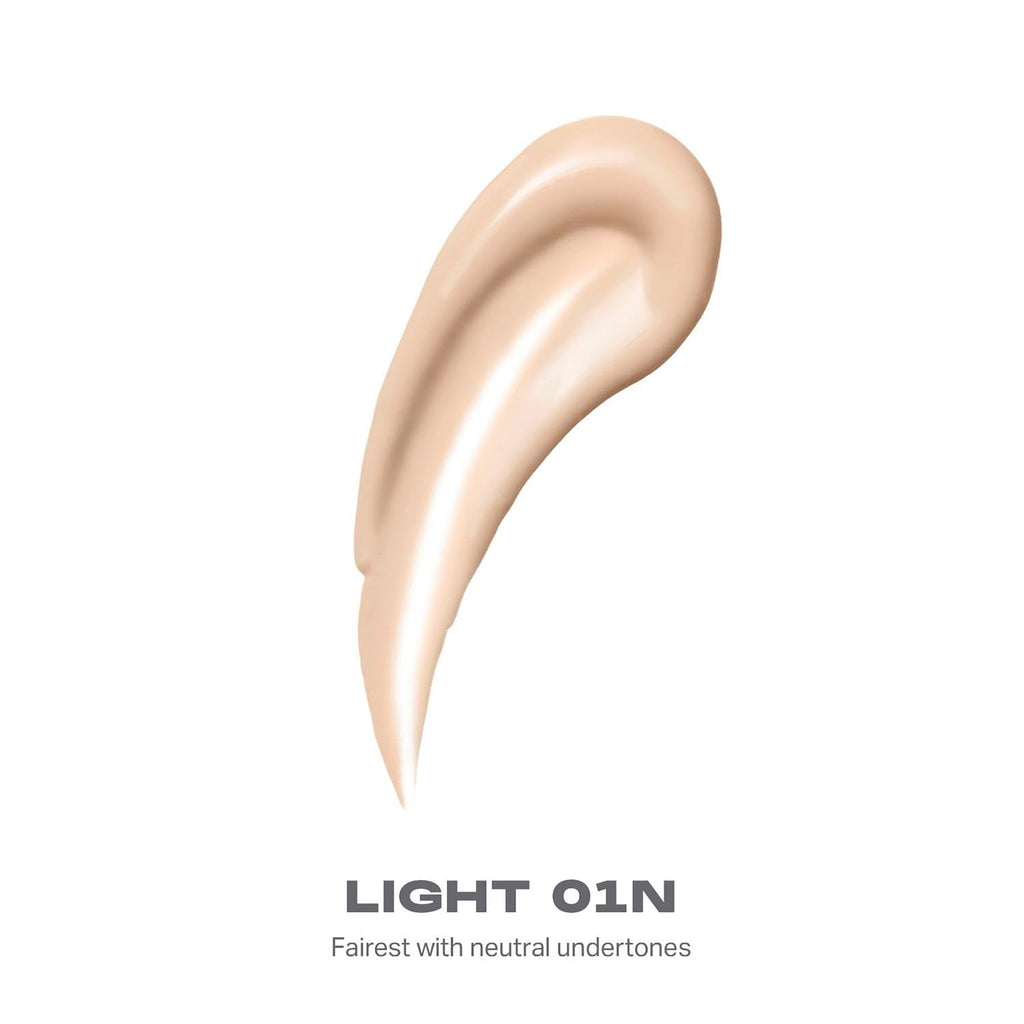 Morphe Lightform Dewy Foundation - Hydrating, Long-Wearing, Buildable Coverage (01N)