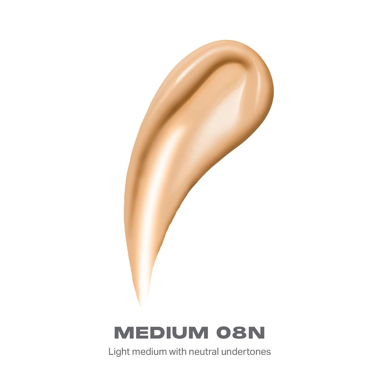 Morphe Lightform Dewy Foundation - Hydrating Long-Wear Foundation with Buildable Medium Coverage (08N) | 1.01 fl oz