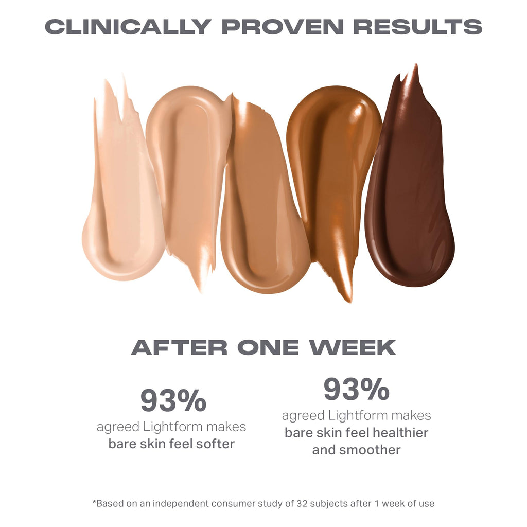 MORPHE Lightform Dewy Foundation – Hydrating, Buildable Medium Coverage in Deep 36N