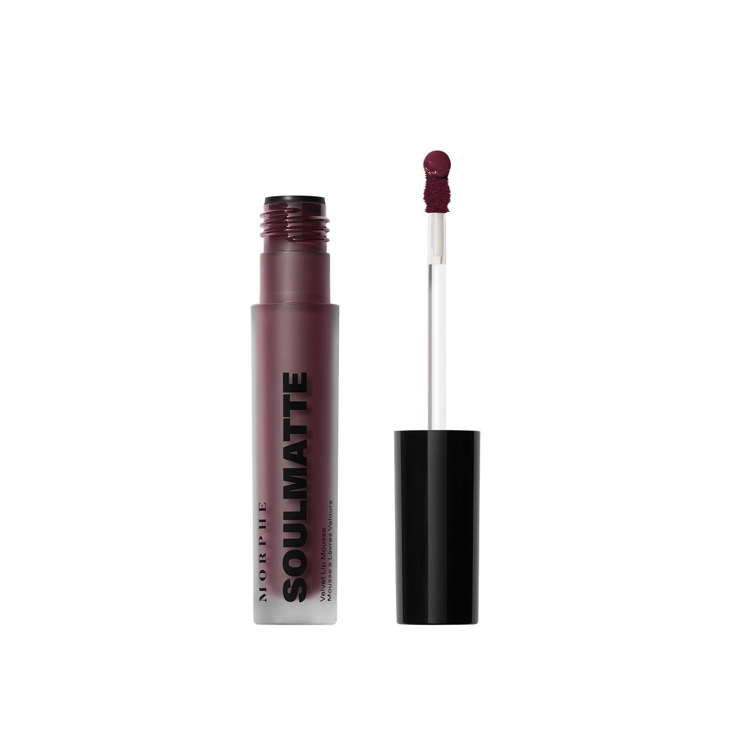 Morphe Soulmatte Velvet Lip Mousse – Air-Whipped Matte Lipstick with Vitamin E