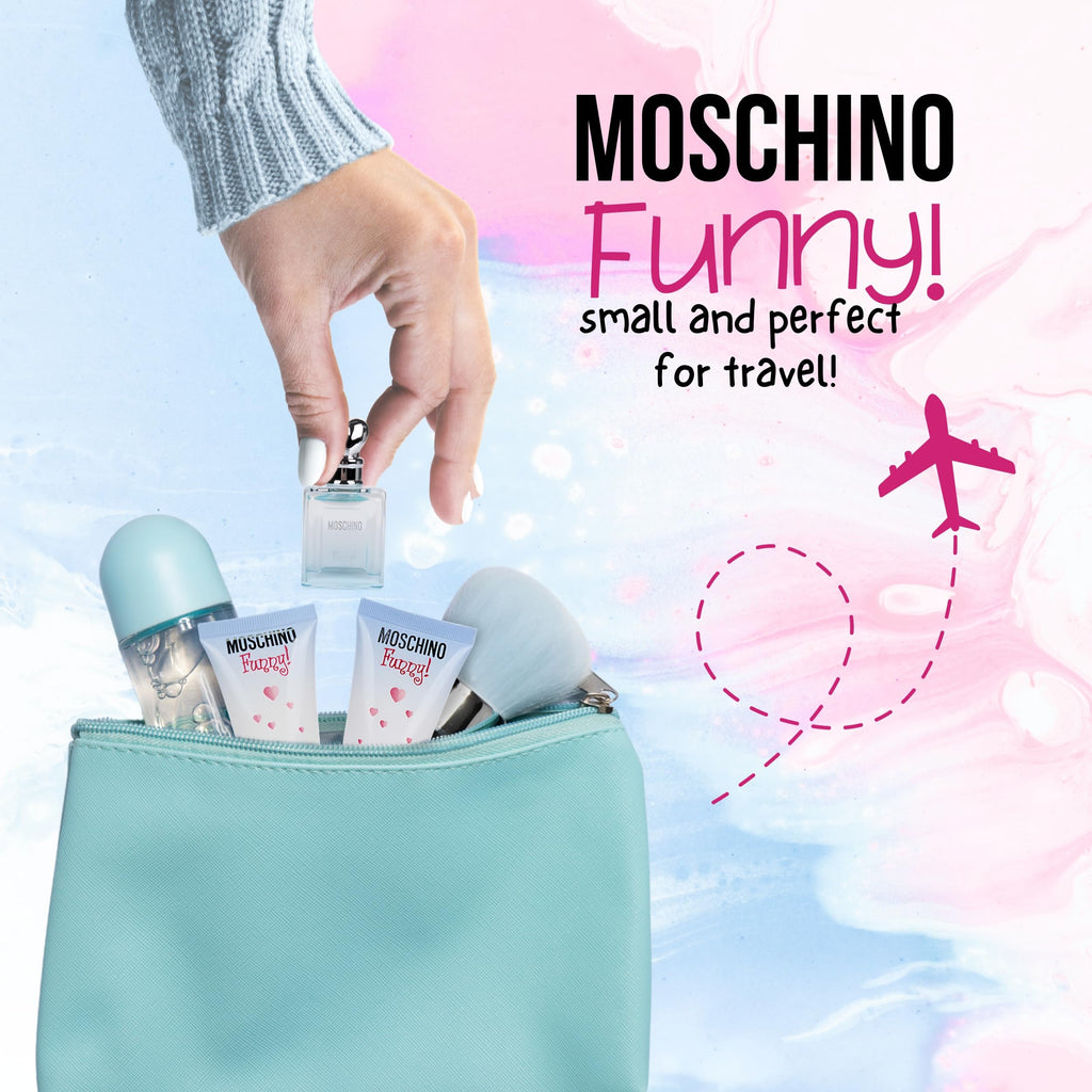 Moschino Funny Gift Set for Women – Mini Perfume & Lotion Collection | Moschino Beauty
