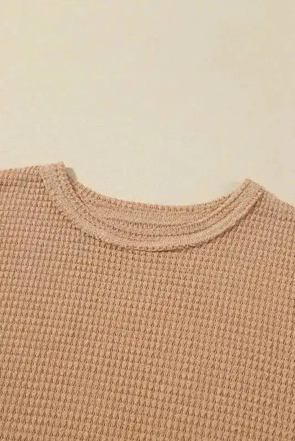 Moss Green Textured Knit Top | Plus Size Long Sleeve