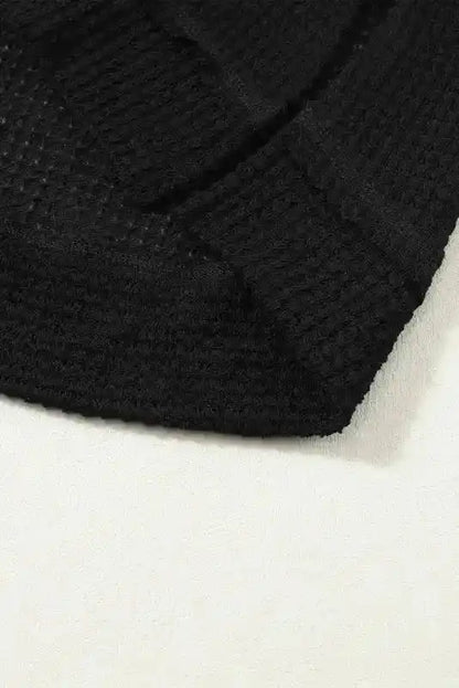 Moss Green Textured Knit Top | Plus Size Long Sleeve