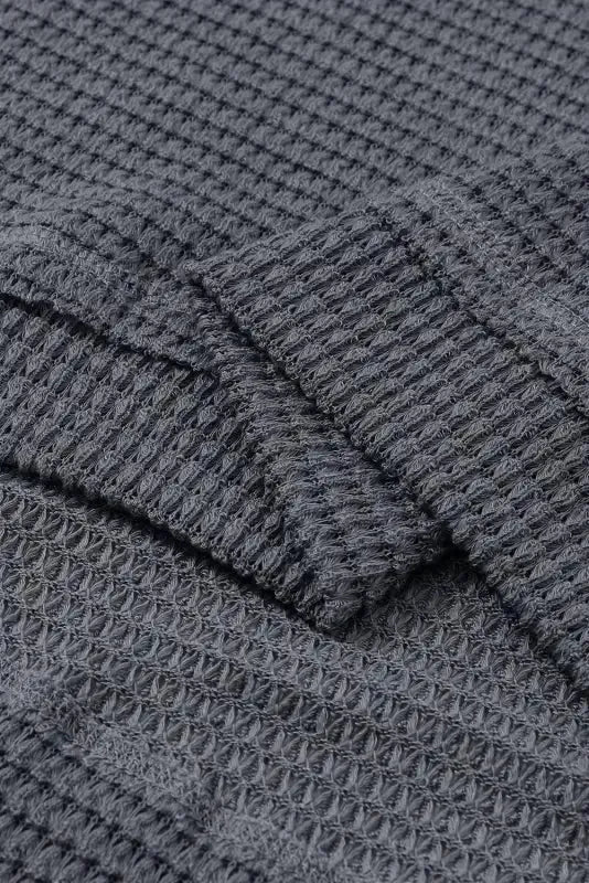 Moss Green Textured Knit Top | Plus Size Long Sleeve