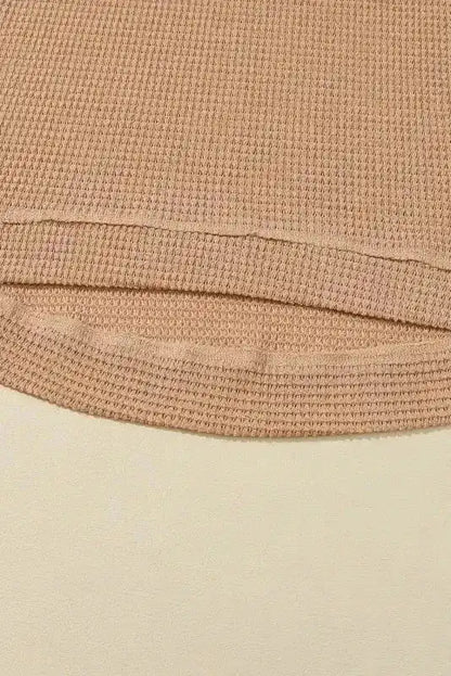 Moss Green Textured Knit Top | Plus Size Long Sleeve