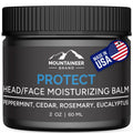 Mountaineer Brand Natural Moisturiser | Fresh Scent Bald Head Care for Men | Non-Greasy, 2oz | Made in WV