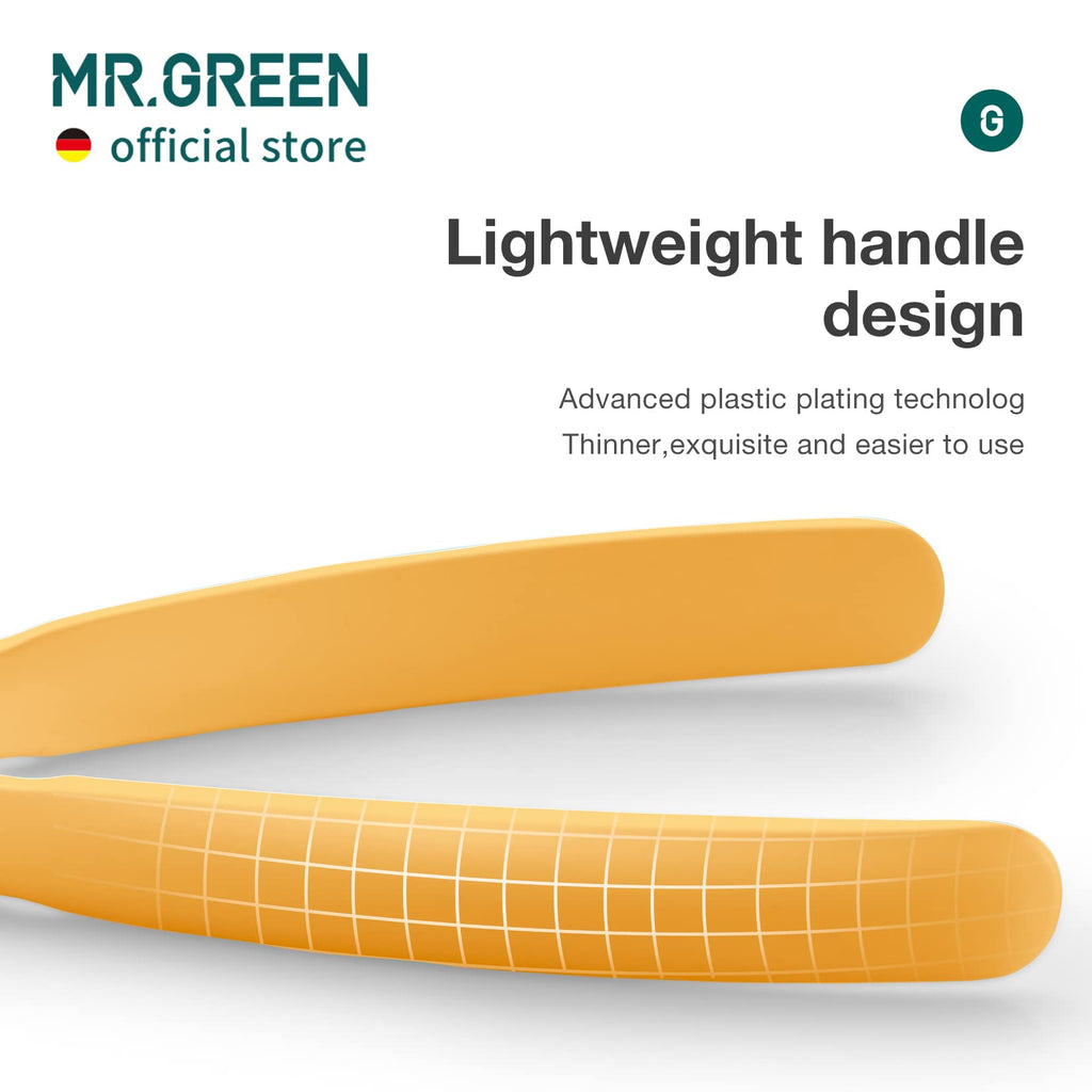 MR.GREEN Toenail Clippers Stainless Steel – Ingrown, Thick & Hard Nails Pedicure Tools (Orange + Nail Remover)
