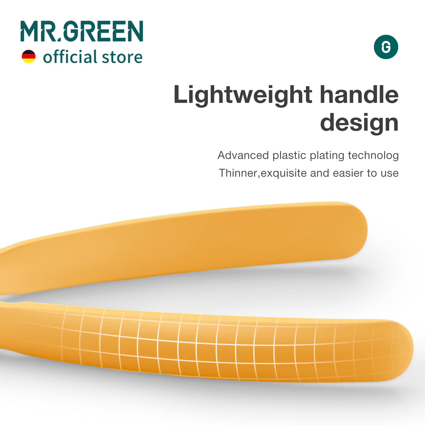 MR.GREEN Toenail Clippers Stainless Steel – Ingrown, Thick & Hard Nails Pedicure Tools (Orange + Nail Remover)