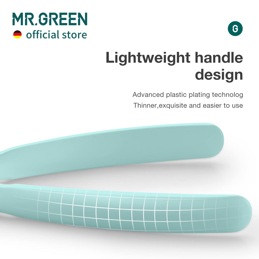 MR.GREEN Toenail Clippers – Stainless Steel Ingrown Nail Cutter for Thick, Hard Nails (Green)