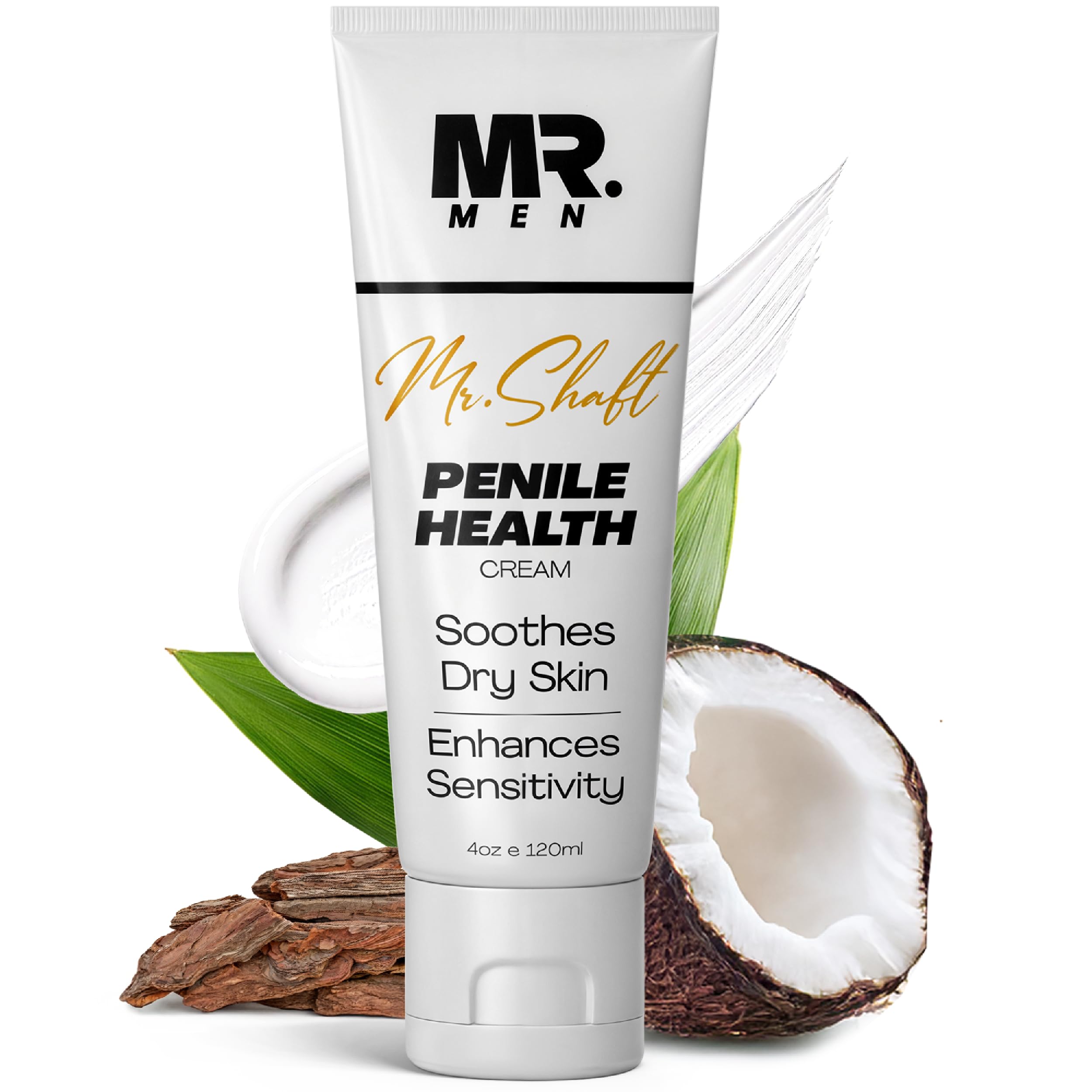 Mr. Men Premium Penile Cream – Fragrance-Free Hydration for Men’s Intimate Area (4oz)