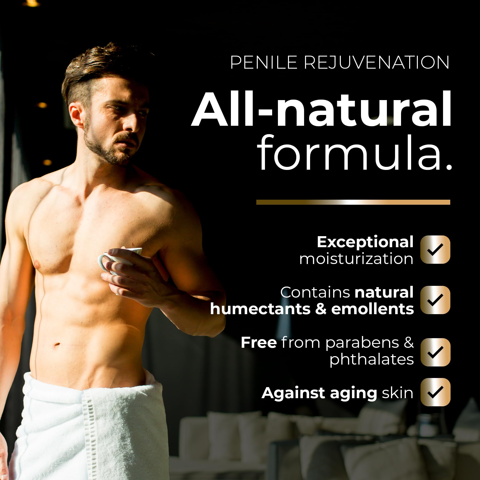 Mr. Men Premium Penile Cream – Fragrance-Free Hydration for Men’s Intimate Area (4oz)