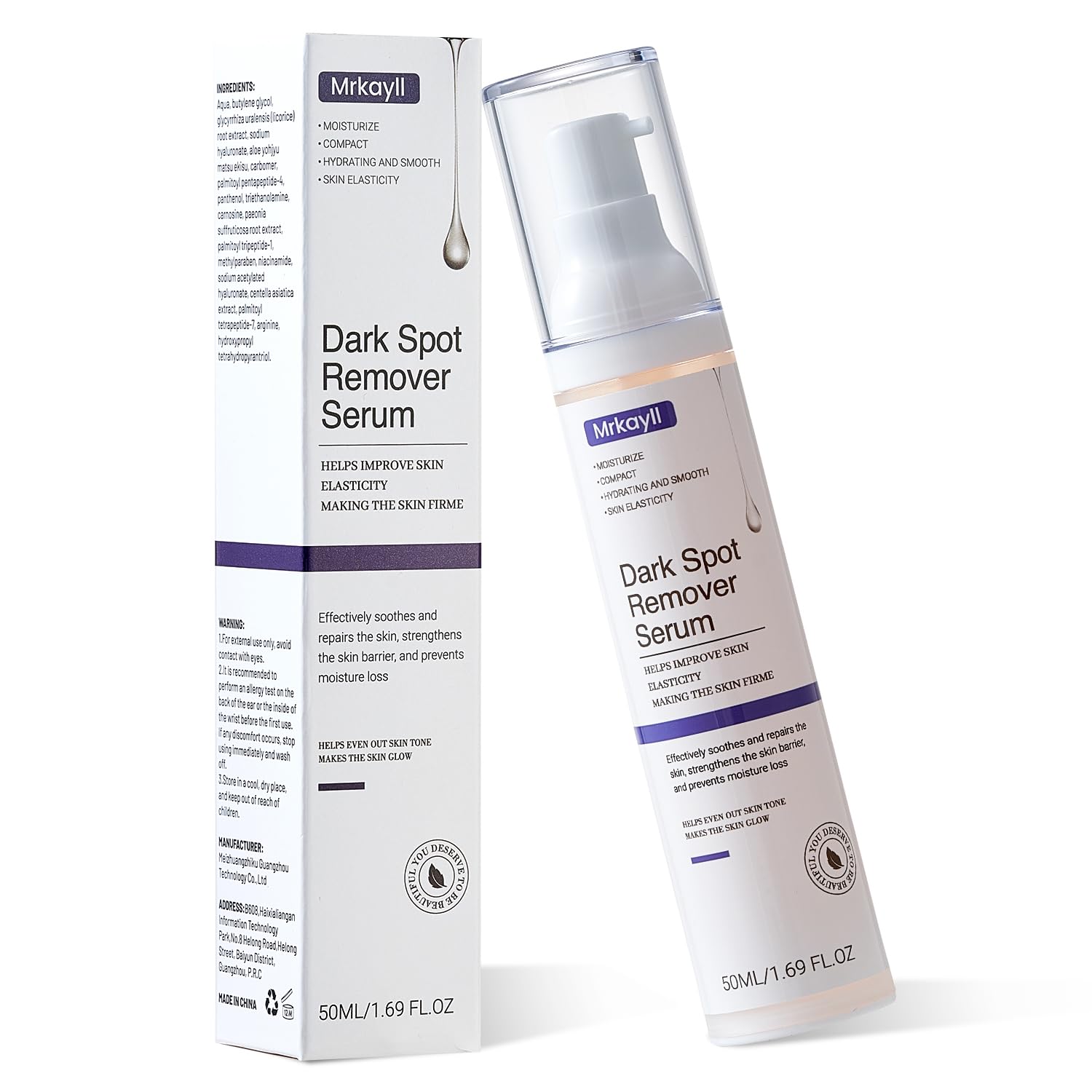 Mrkayll Dark Spot Remover for Face – Fade Sun Spots & Melasma