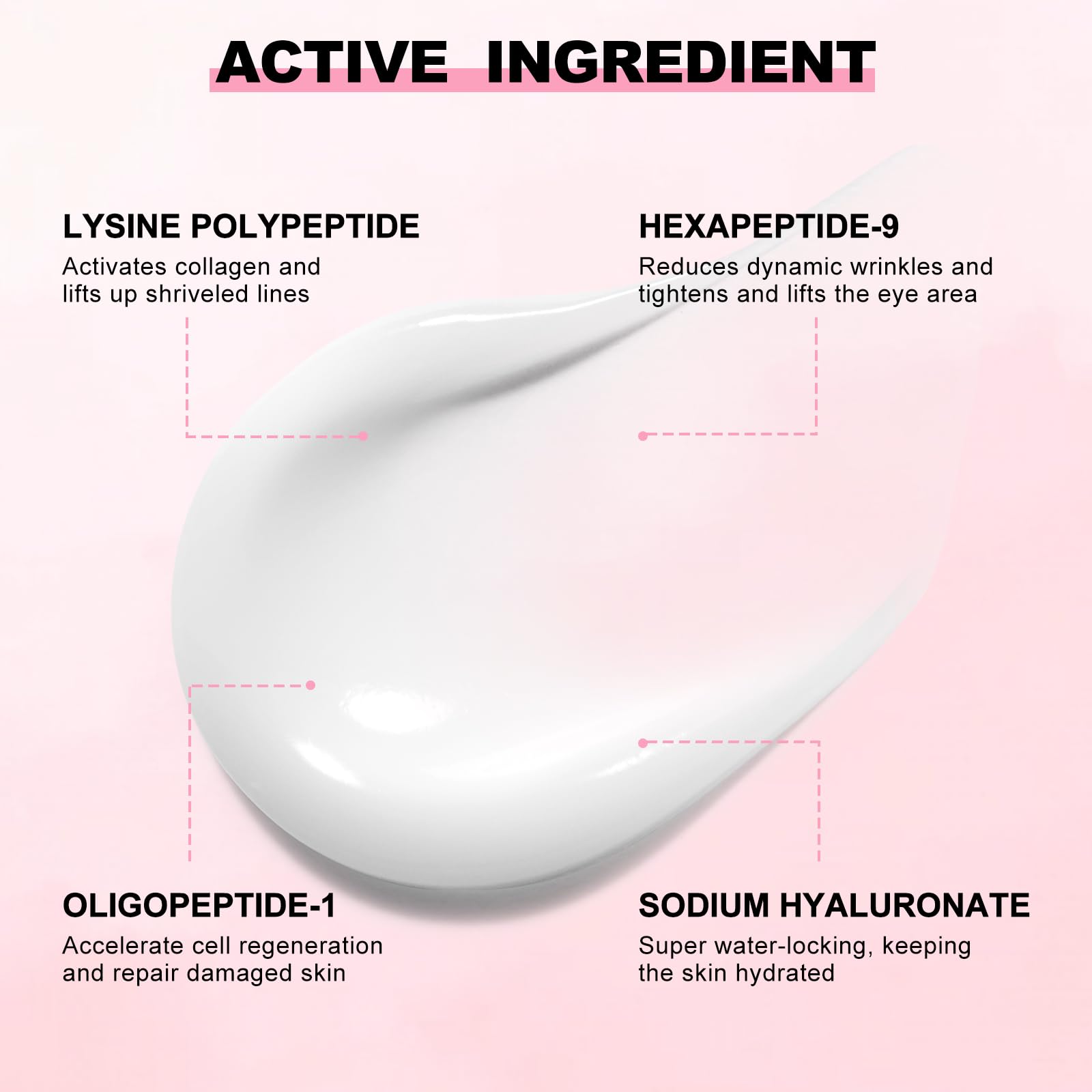 Mrlilei Beauty Firming Eye Cream with Hyaluronic Acid - Fragrance-Free, 0.5 oz