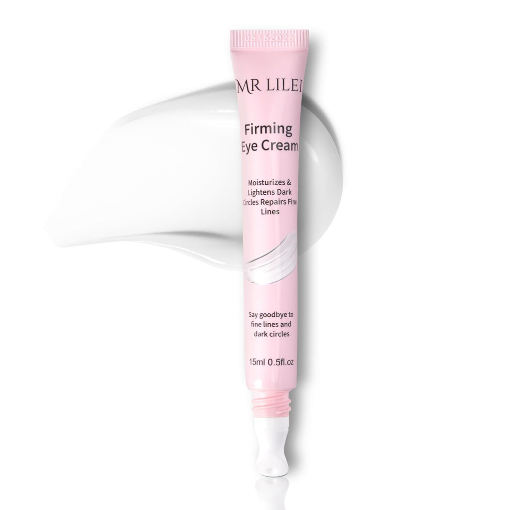 Mrlilei Beauty Firming Eye Cream with Hyaluronic Acid - Fragrance-Free, 0.5 oz
