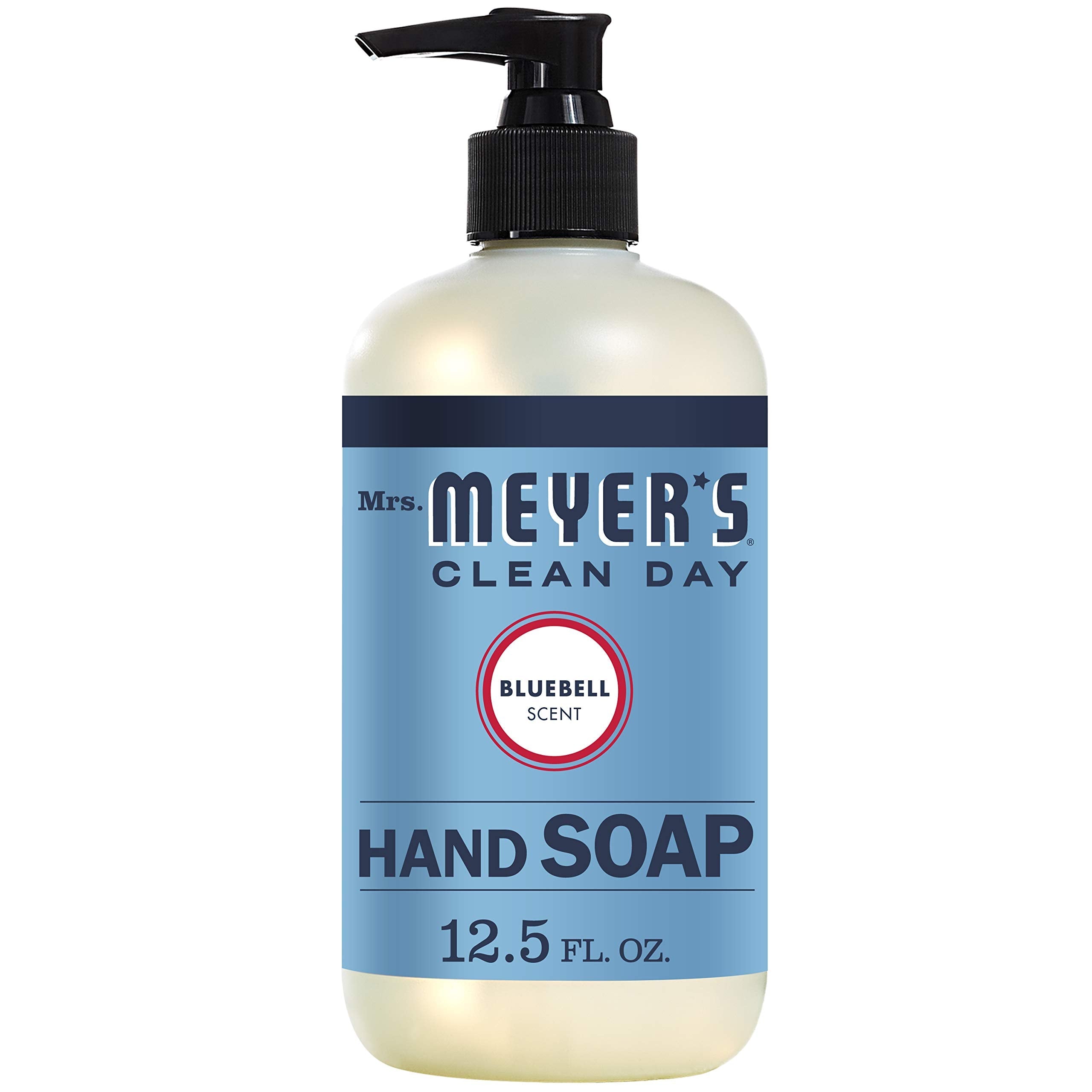 Mrs. Meyer's Clean Day Bluebell Liquid Hand Soap – 12.5 Fl Oz (Pack of 3)