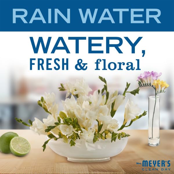 Mrs. Meyer's Clean Day Holiday Hand Soap Bundle – Lavender + Lemon Verbena; Rainwater + Oat Blossom