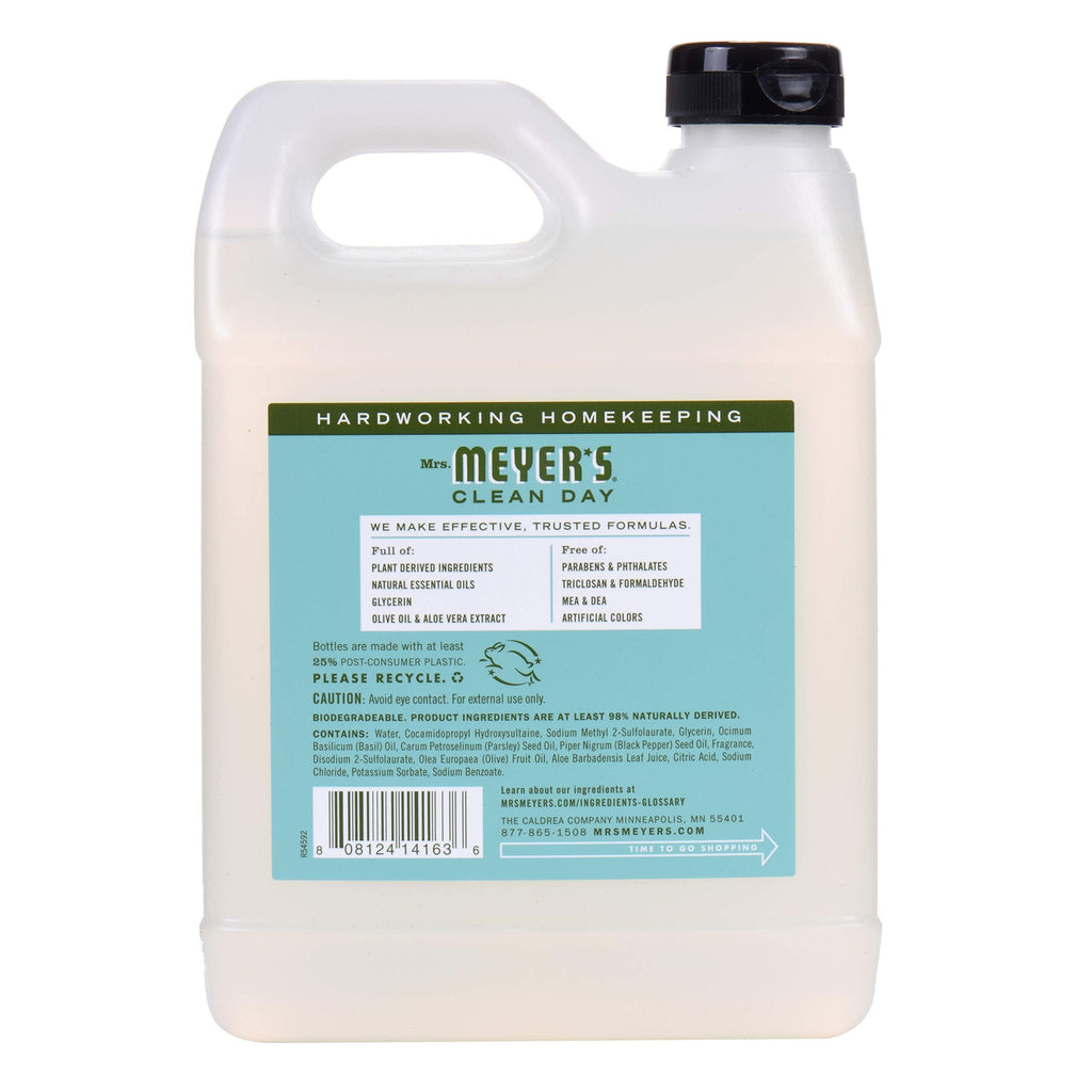 Mrs. Meyer's Clean Day Hand Soap Refill Variety Pack – Basil & Lemon Verbena (2 CT)