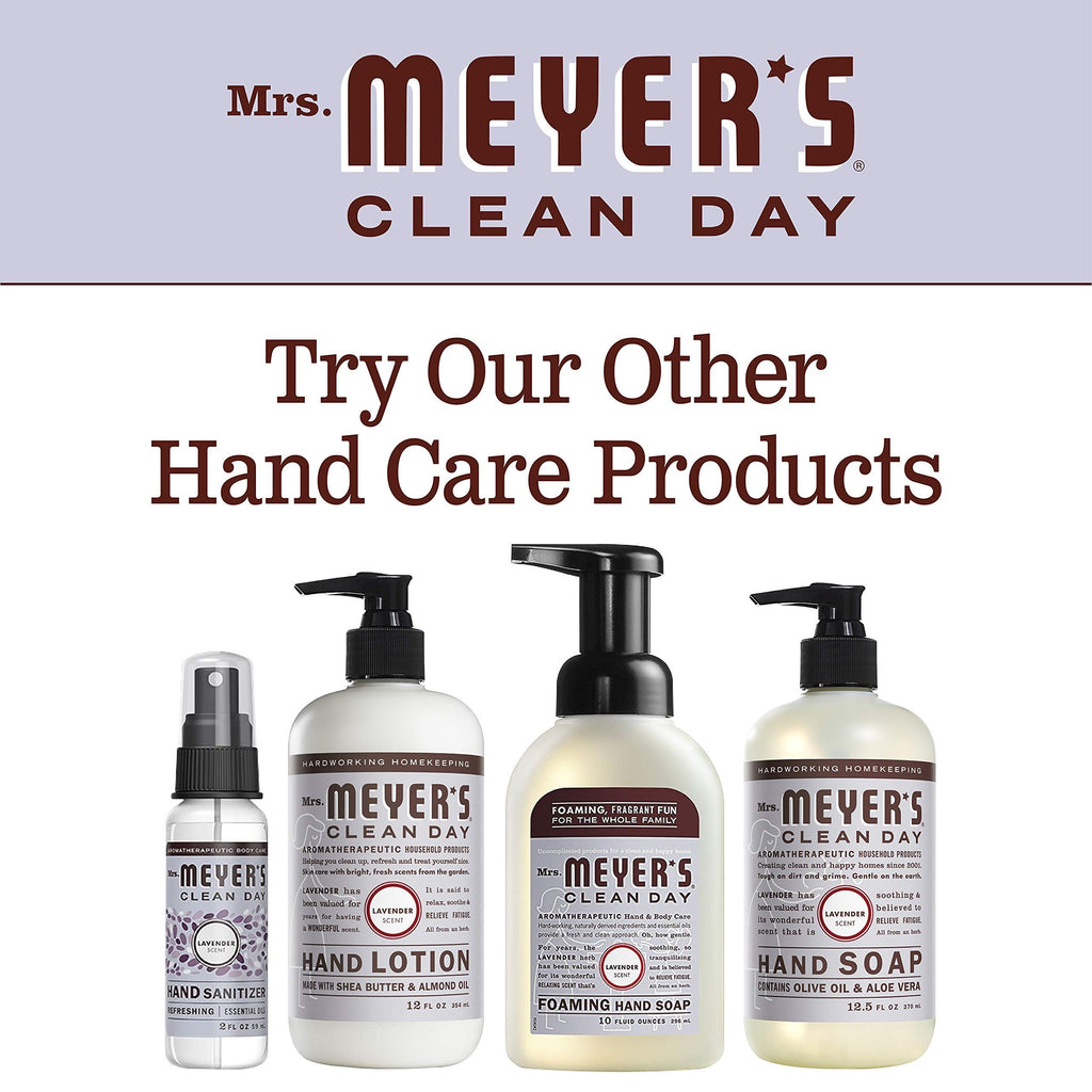 Mrs. Meyer's Clean Day Lavender Hand Soap Refill, 33 Fl Oz (Pack of 6)