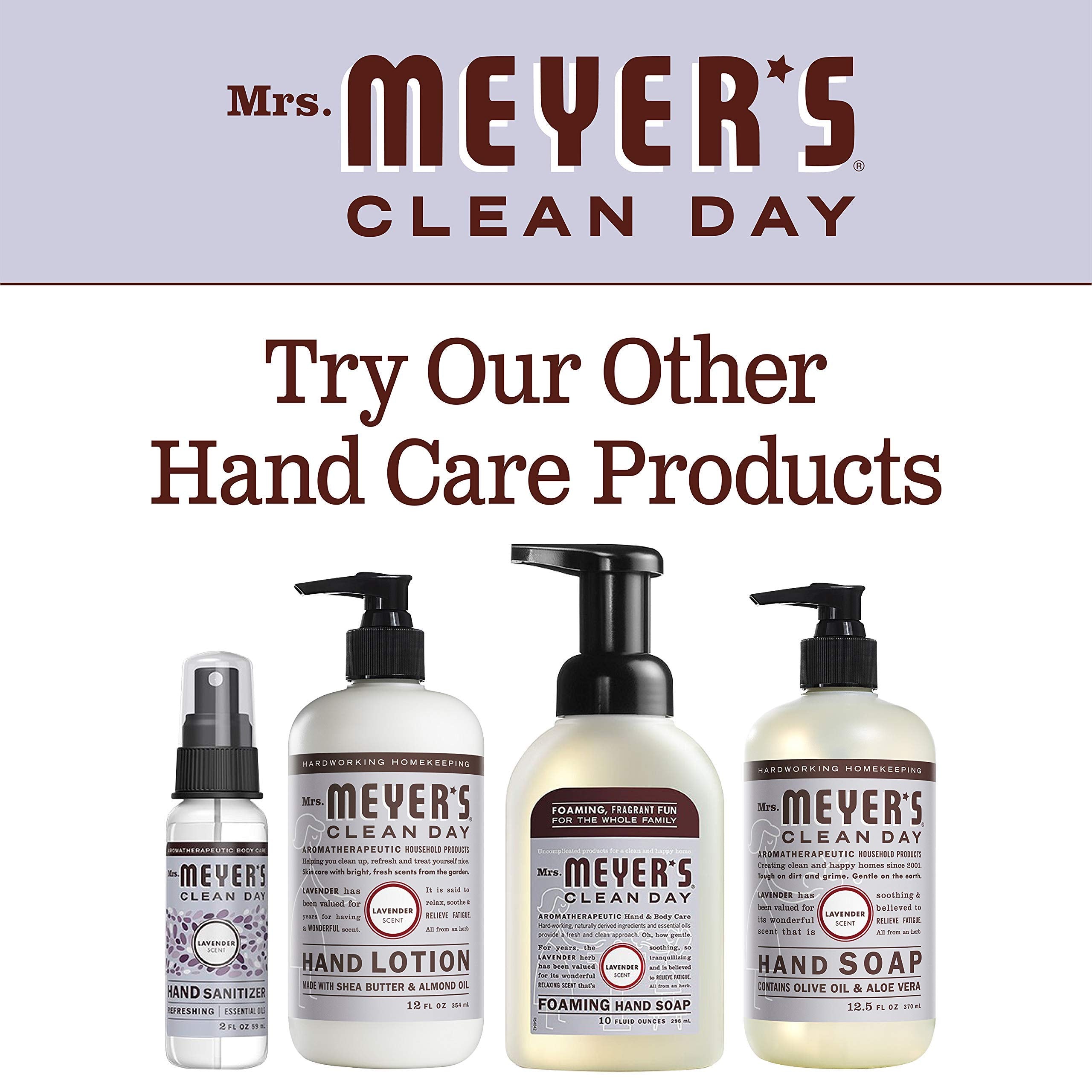 Mrs. Meyer's Clean Day Lavender Hand Soap Refill, 33 Fl Oz (Pack of 6)