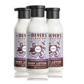 MRS. MEYER'S CLEAN DAY Lavender Body Lotion - Dry Skin Non-Greasy Moisturizer - 16 fl oz - Pack of 3