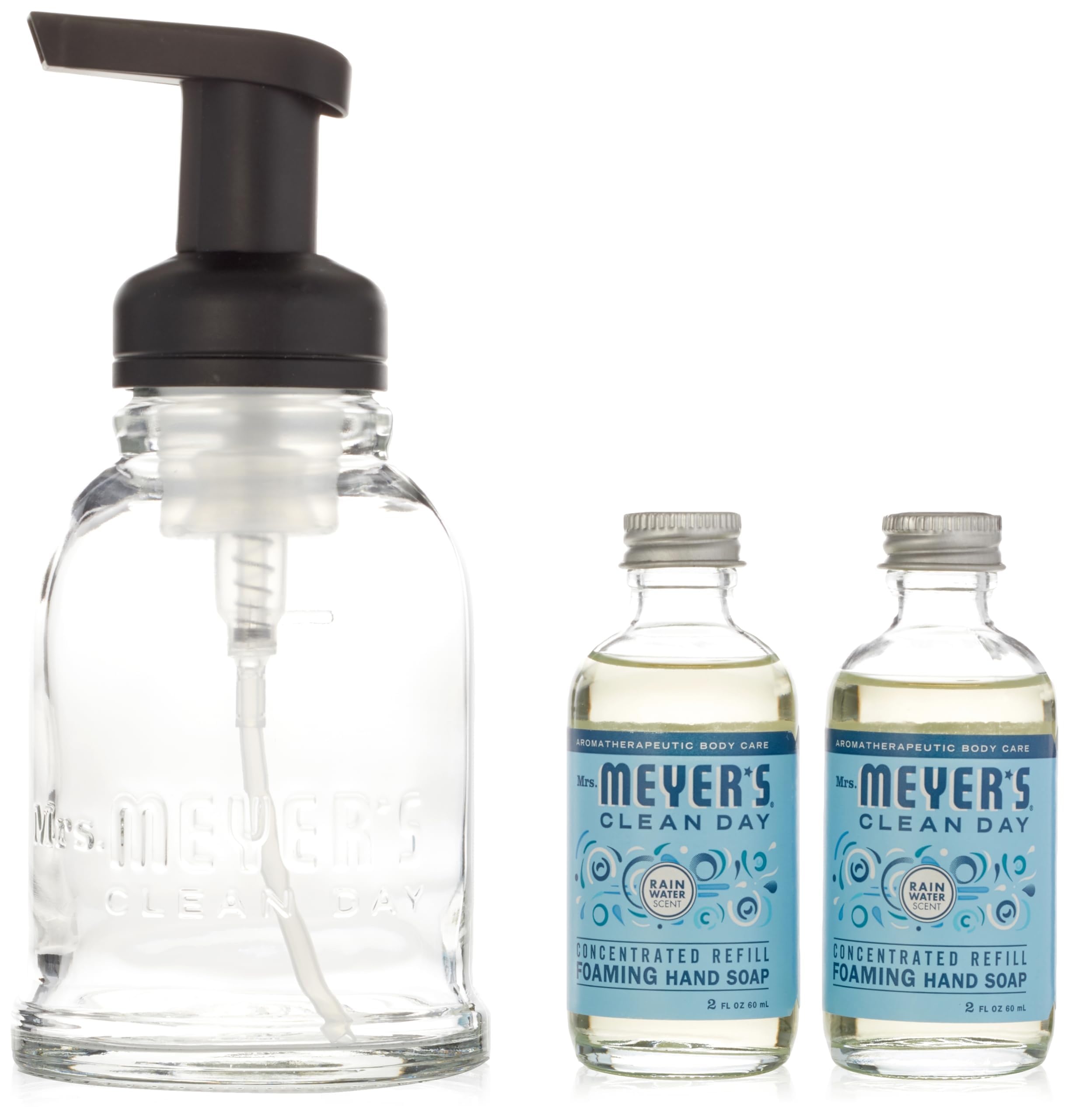 Mrs Meyer's Foaming Hand Soap Starter Kit, 1 Ea | Easy, Gentle Hand Care