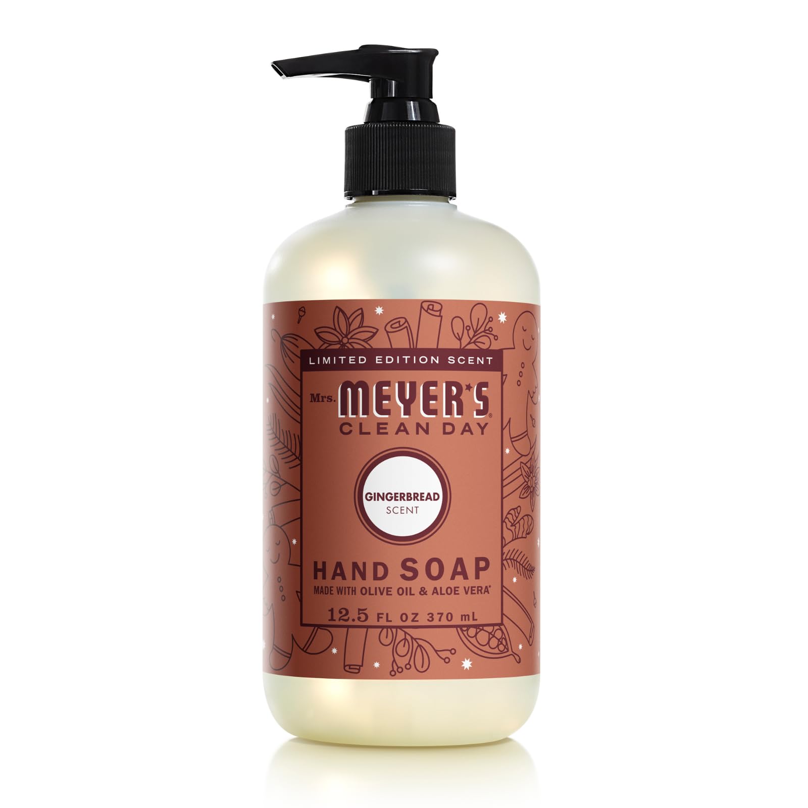 Mrs. Meyer's Snow Drop + Gingerbread Hand Soap – 12.5 oz