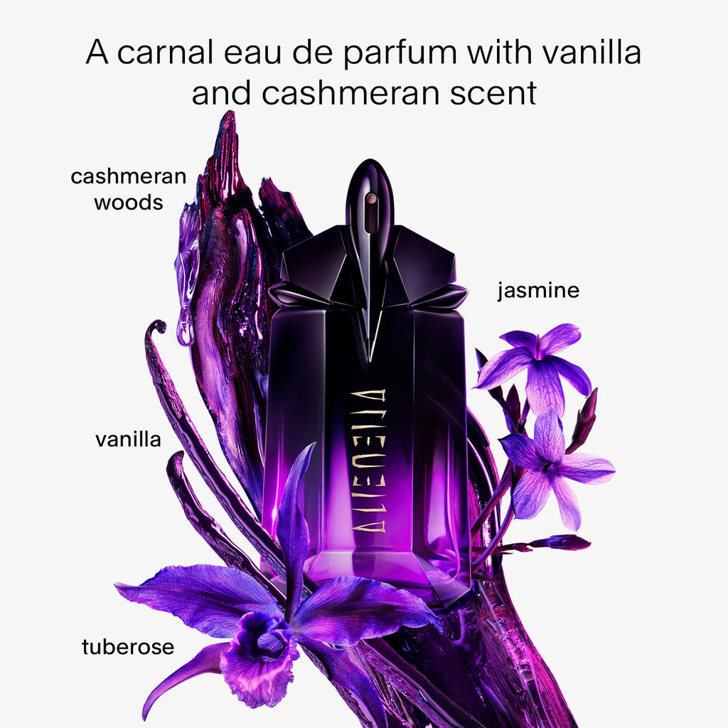Mugler Alien Extraintense Eau de Parfum for Women – Jasmine, Vanilla & Tuberose – 0.3 Fl Oz