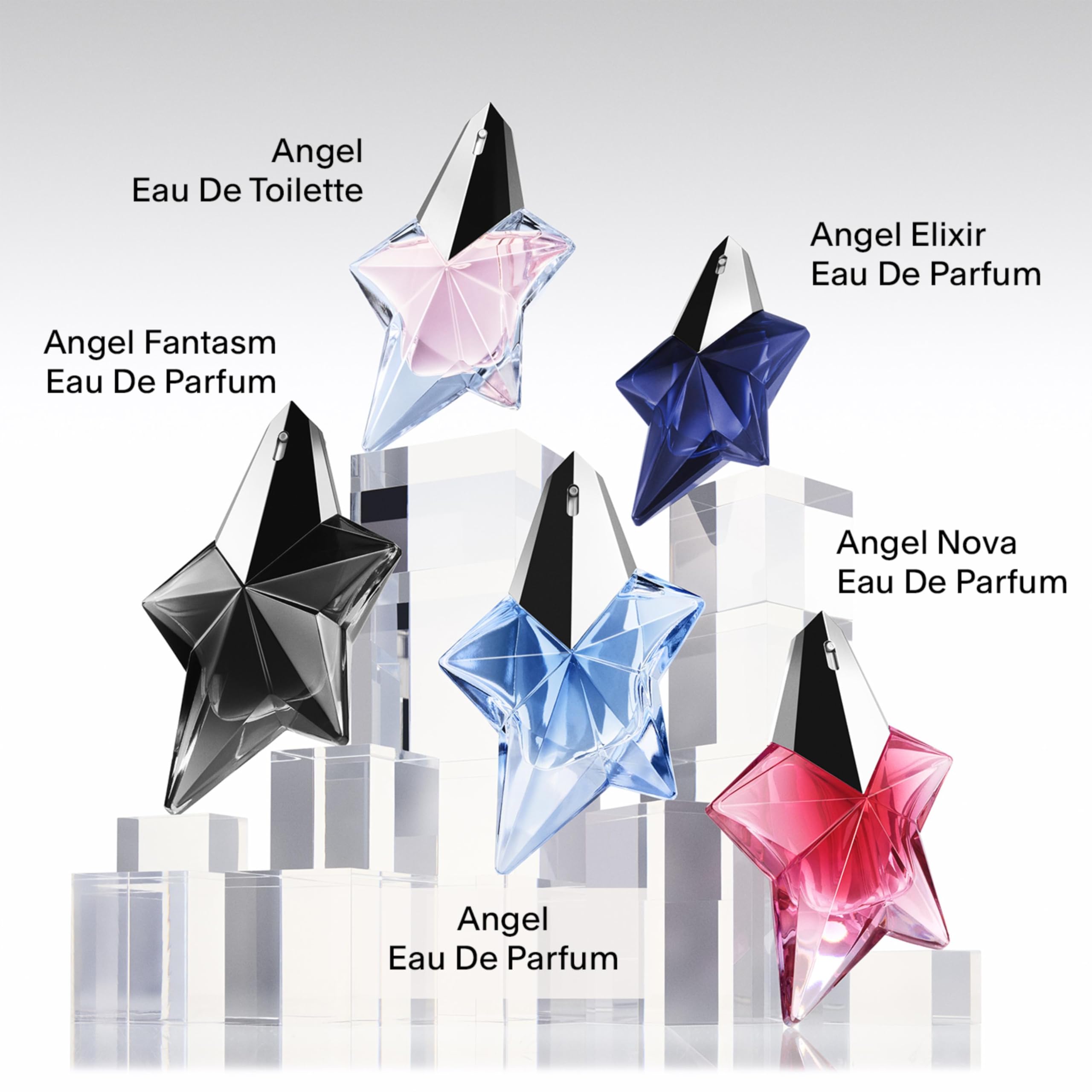 Mugler Angel Nova Eau de Parfum for Women – Floral Fruity Scent with Bergamot, Rose & Cedar Wood – Travel Size 0.33 fl oz