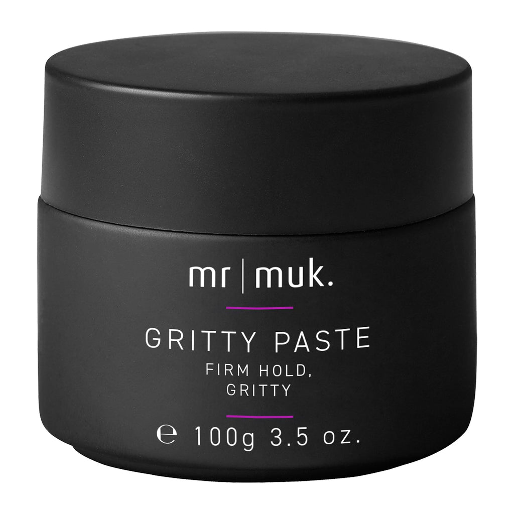 Mr MUK Strong Gritty Finish Paste - Ultimate Firm Hold for Men | Water-Soluble & No Flaking | 100g