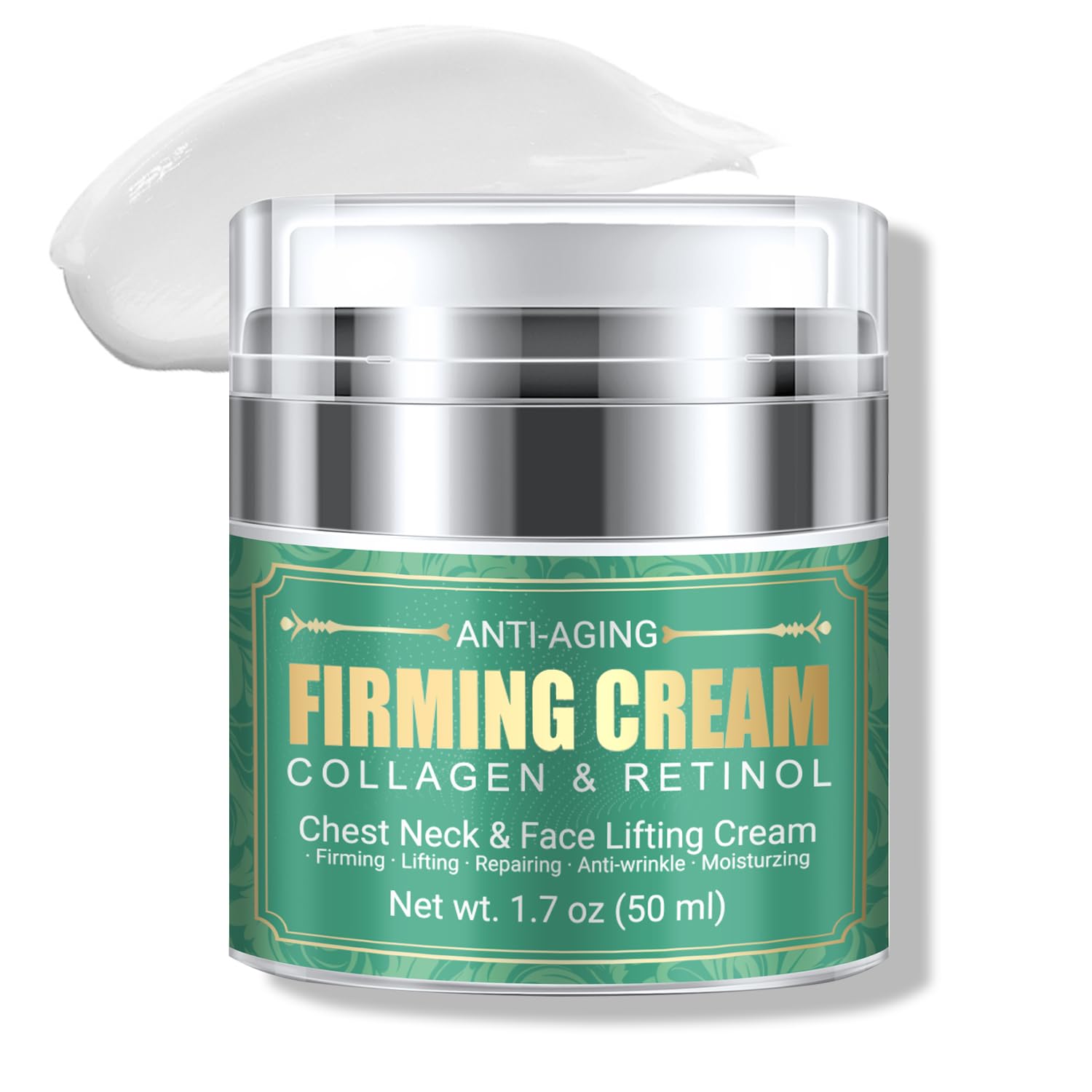 MUOCOBU Anti Aging Neck Cream – 5-In-1 Firming, Lifting, and Moisturizing for Neck, Chest & Face