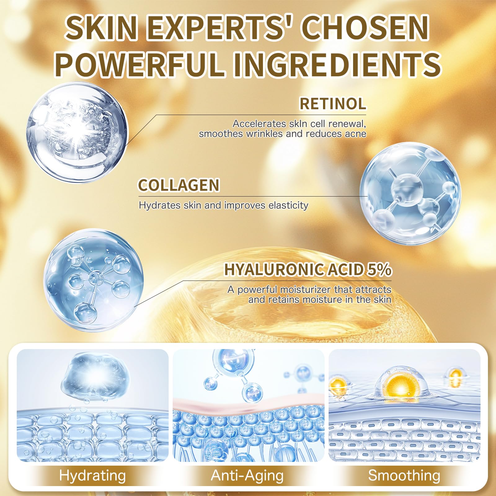 MUOCOBU Anti Aging Neck Cream – 5-In-1 Firming, Lifting, and Moisturizing for Neck, Chest & Face