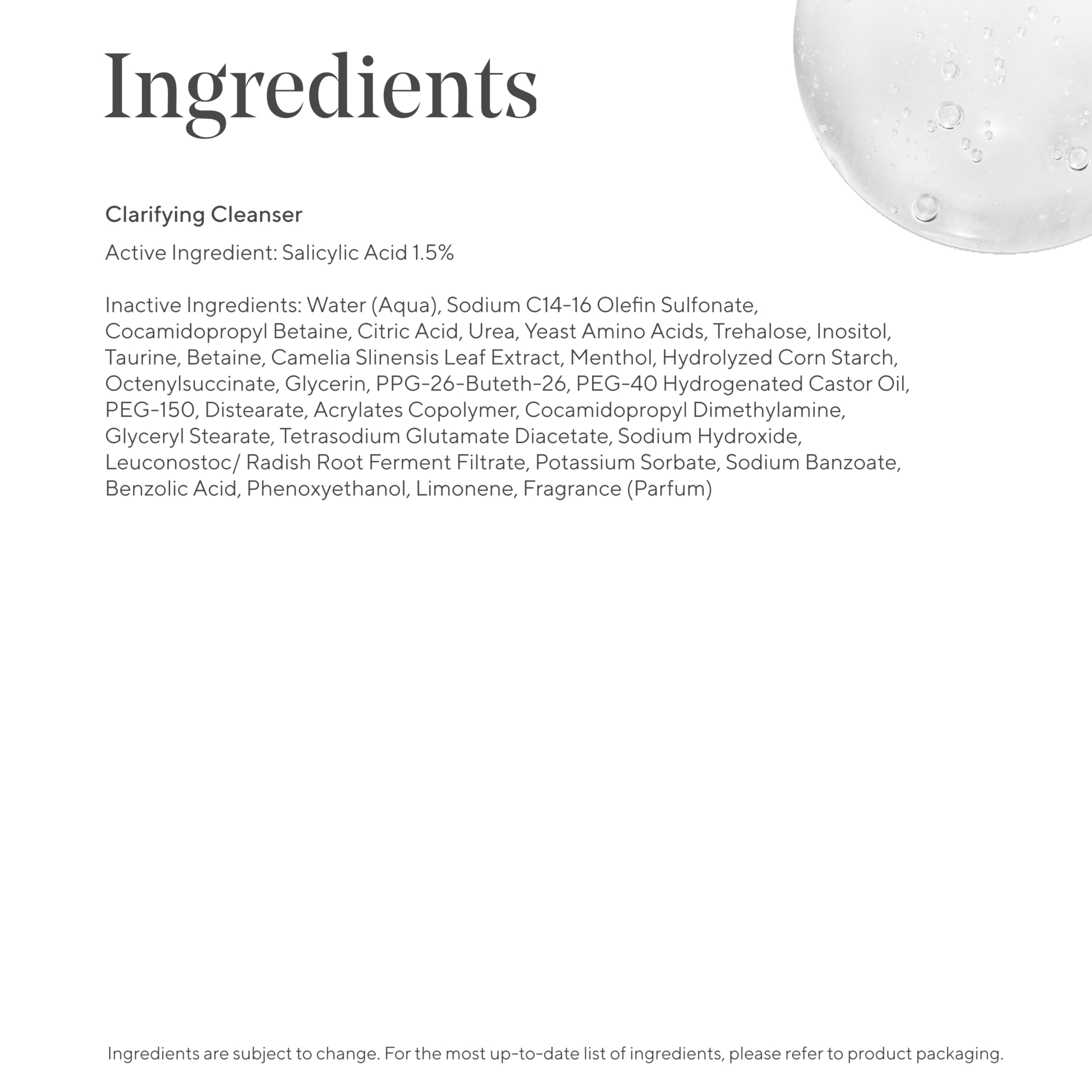 Murad Acne Control Clarifying Cleanser – Salicylic Acid & Green Tea for Oil Control (5 oz)