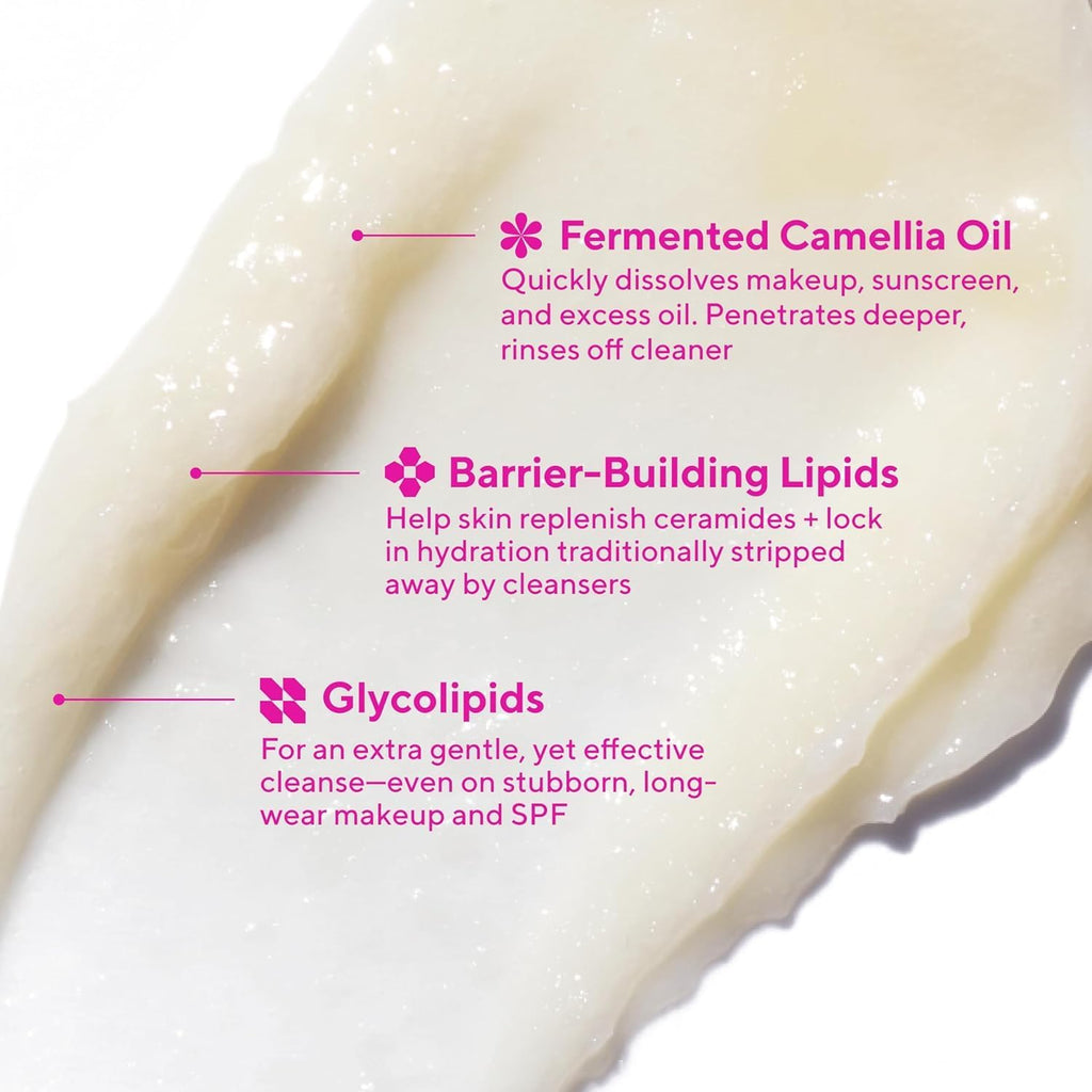 Murad Lipid-Enriched Cleansing Balm – Hydrating Balm-to-Oil Cleanser for Makeup & SPF Removal (Ceramides & Camellia Oil, 1.7 Fl Oz)