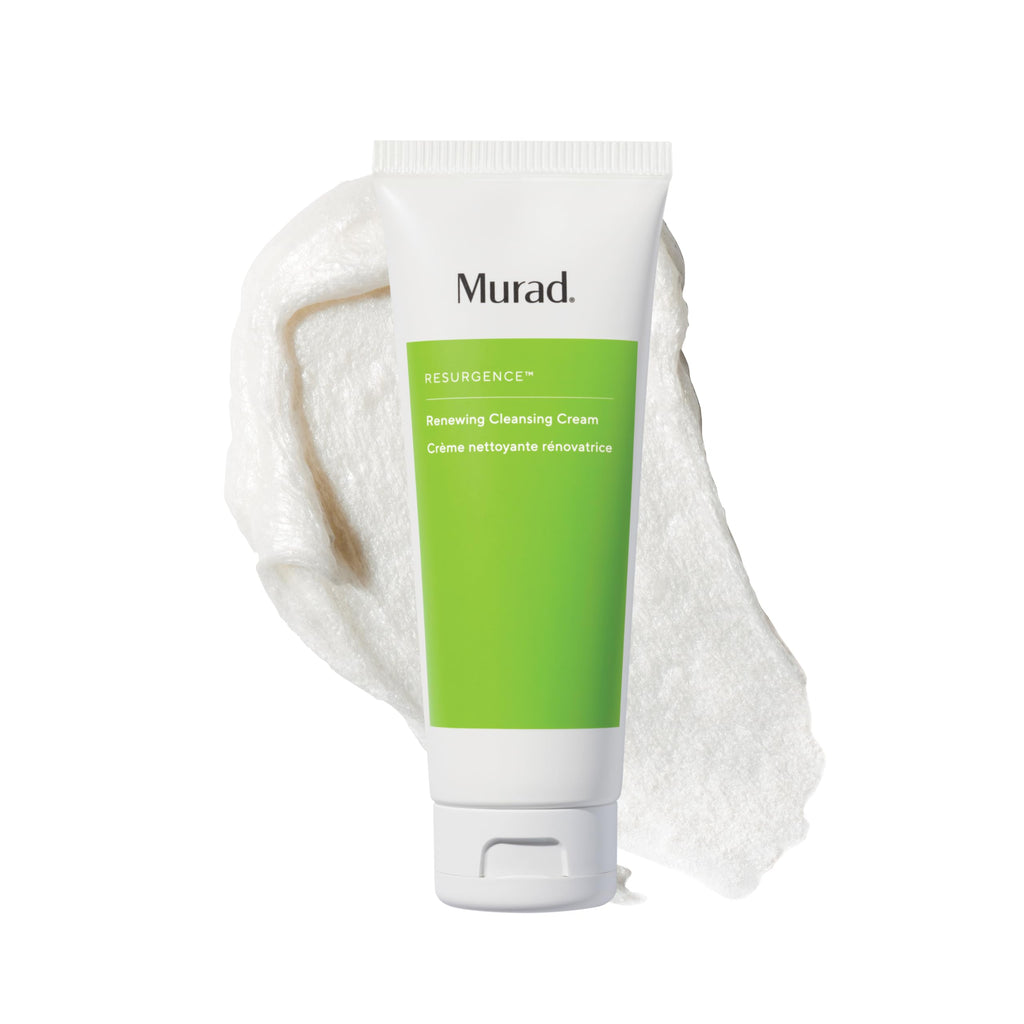 Murad Renewing Cleansing Cream – Lactic Acid & Vitamin E Face Cleanser | 5 oz