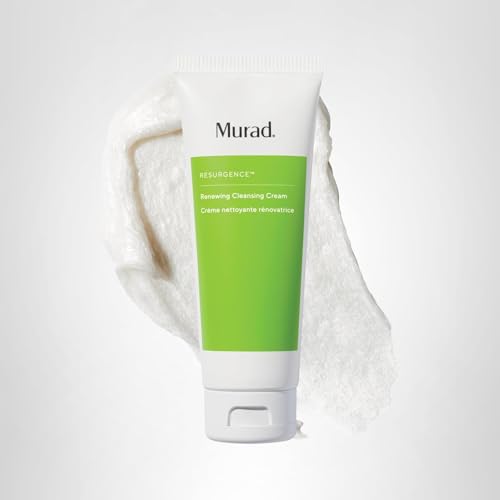 Murad Renewing Cleansing Cream – Lactic Acid & Vitamin E Face Cleanser | 5 oz