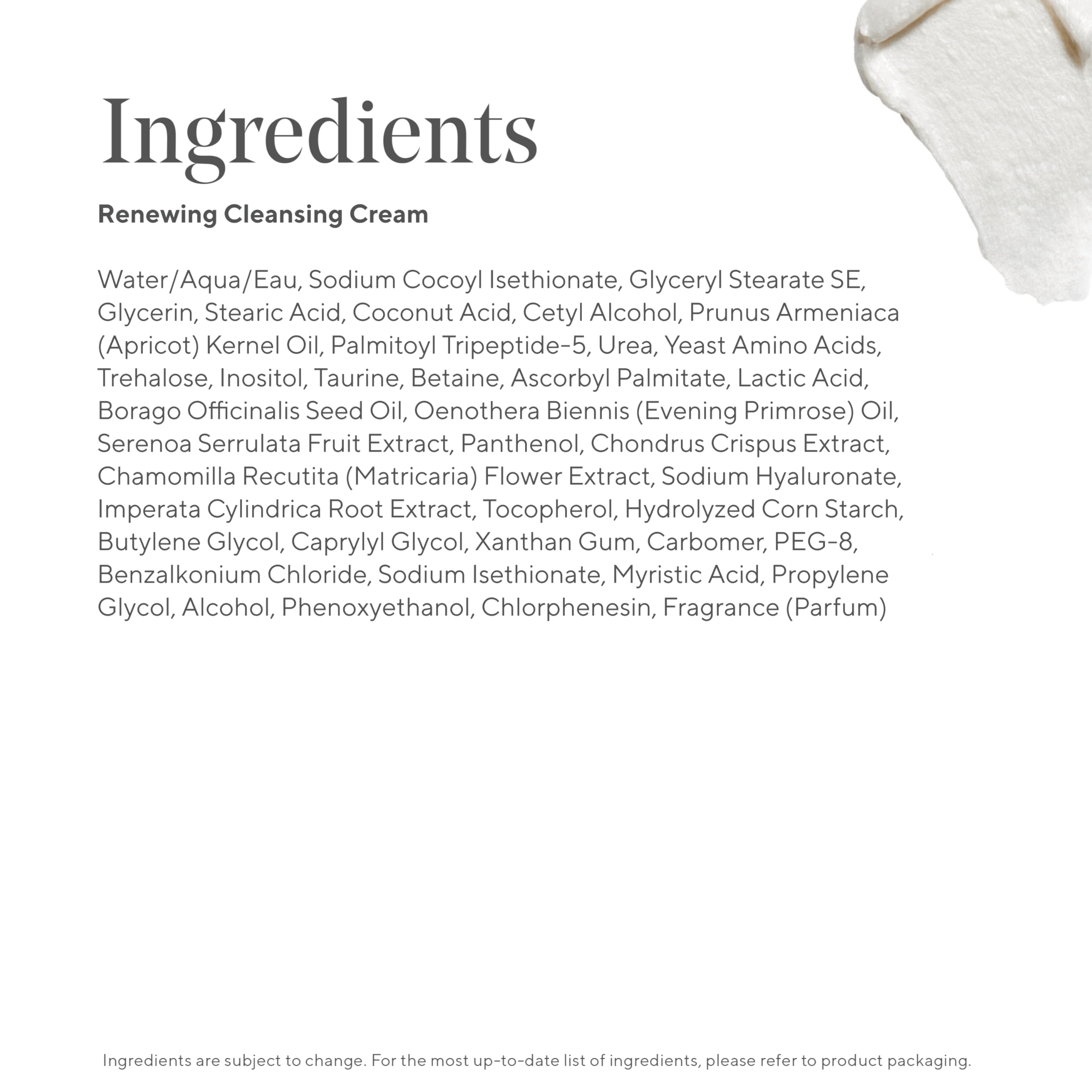 Murad Renewing Cleansing Cream – Lactic Acid & Vitamin E Face Cleanser | 5 oz