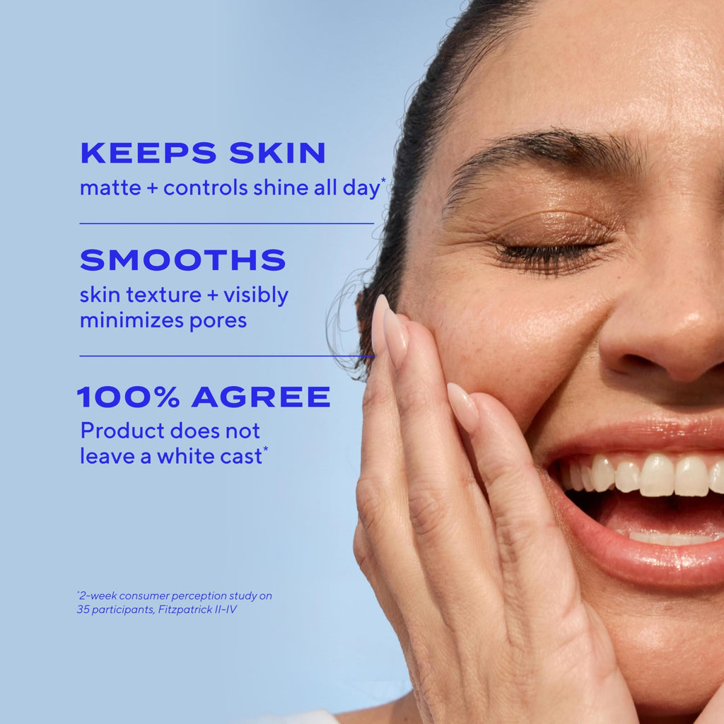 Murad Superactive Mattifying Oil and Pore Control Moisturizer SPF 50 - Shine-Free Hydration & Texture Smoothing (1.7 oz)