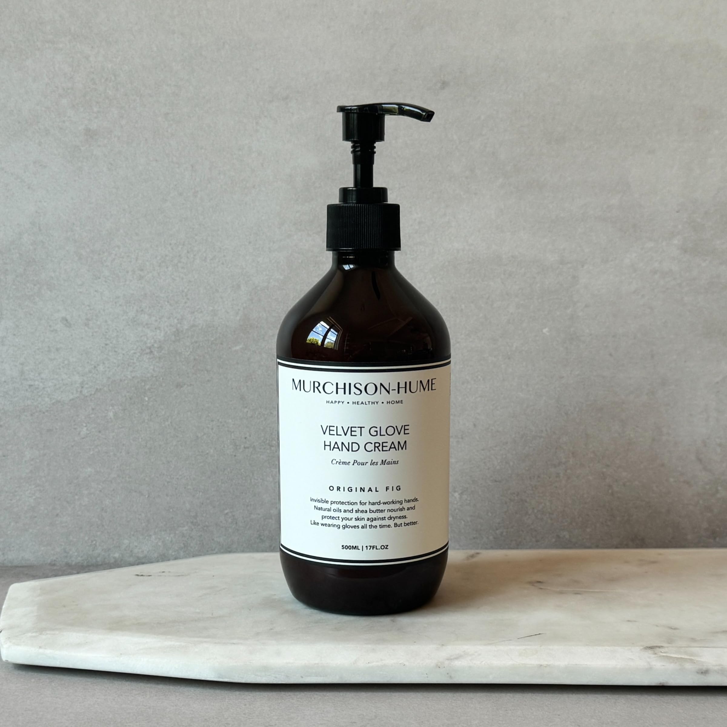 Murchison-Hume Velvet Glove Hand Cream – Nourishing Fruit Extracts & Seed Oils, 24-Hour Hydration, Original Fig