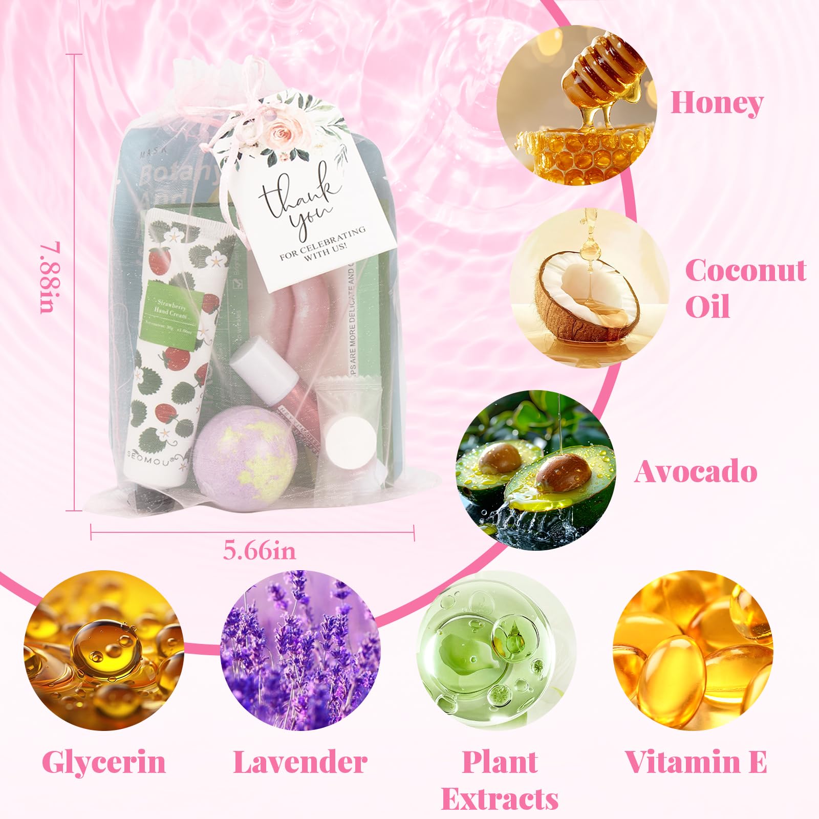 MUREND 120 PCS Spa Party Supplies for Girls – Sleepover Skincare Set